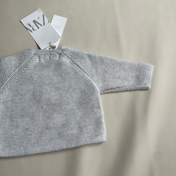 Zara Baby Cotton Sweater  0-1month & 1-3 months - Picture 10 of 10